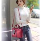 Luxury Women Leather Handbag Red Retro Vintage Bag Designer Handbags High Quality Famous Brand Tote Shoulder Ladies Hand Bag 703