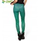 Mermaid Leggins Sport Women Fitness Running Tights Green Glowing Fish Scale Pencil Pant Stretchy High Waist Trouser Ankle Length32778799820