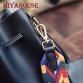 Miyahouse Fashion Colorful Strap Bucket Bag Women High Quality Pu Leather Shoulder Bag Brand Desinger Ladies Crossbody Bags