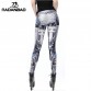 NADANBAO MECHA CosPlay Women Leggings ROBOT Comic Cartoon Printed leggins Woman legins women pant32653550908