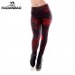 NADANBAO New Black Splatter  Print Women Legging Skinny Long Woman leggins women pant