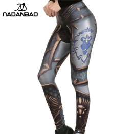 NADANBAO New Design Alliance legins  leggins Printed Women Leggings Women Pants