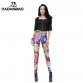 NADANBAO New Design Leggins Fashion Elastic Graffiti Spray Digital Legins Printed Women Leggings Women Pants