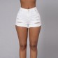 New 2016 Summer Women Shorts Sexy Ripped Hole Denim Shorts High Waist Ripped Shorts Soft Bottom Plus Size Casual White Shorts32664431997