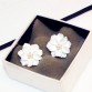 New Fashion Big White Flower Earrings For Women 2017 Jewelry Bijoux Elegant Gift