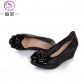 New Fashion High Heels Women Genuine Leather Single Casual Shoes Woman Wedges Comfortable Women Pumps1686515415
