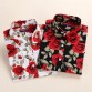 New Floral Women Blouses Shirts Casual Cherry Blouses Long Sleeve Ladies Tops Fashion Blusas Clothing For Womens Plus Size 5XL