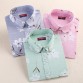 New Style Women Blouses Pattern Cotton Shirts Long Sleeve Floral Women Clothes Casual Plus Size Turn-Down Collar Cotton Blouses32602039259