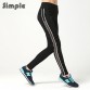 New Yoga Pants Women Stripe Reflective Breathable Mesh leggins sport women fitness running tights athletic leggings active wear32693646795