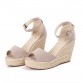 Plus Size 34-44 Summer Style Women Wedge Sandals Fashion Concise Open Toe Platform High Heels Women Sandals Ladies Casual Shoes