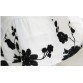 Plus Size 5XL Vestidos Femininos Chiffon Blouse Women Clothing Loose Short Sleeve Embroidery Flower Print Patchwork Tops D5355832309717140