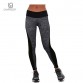 Plus Size Black/Gray Women&#39;s Fitness Leggings Workout Pants Panelled Ladies High Waist Leggins Quick-drying Wear Trousers CK100632492321736