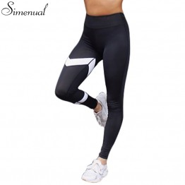 Push up patchwork slim legging female pants fitness athleisure sexy black white jeggings leggings for women harajuku leggins hot
