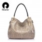 REALER brand handbag women genuine leather bag female hobos shoulder bags high quality leather tote bag32694435777