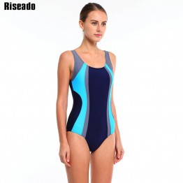 Riseado 2017 New Sports One Piece Swimsuit Swimwear Women Sexy Backless Bodysuits Swim maillot de bain Bathing Suits