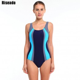 Riseado 2017 New Sports One Piece Swimsuit Swimwear Women Sexy Backless Bodysuits Swim maillot de bain Bathing Suits