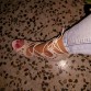 Rumbidzo 2017 Fashion Women Pumps Women Shoes Sandals Lace up High Heels Cut Outs  Summer Open Toe Sapato Femininos Plus size 43