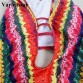 S - XXL 2017 One Piece Swimsuit Swimwear Women Colorful rainbow Print Monokini Bodysuit Women bathing suit bather beachwear V37732798202217