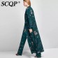 SCQP Floral Printed Cardigan Long Womens Tops And Blouses Ladies Fashion Woman Kimonos Casual Spring Elegant Shirt Women 201732787981998