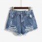 Sexy Women Shorts Hole Denim Jeans Tassel Shorts High Wais Bottoms SML Summer32702530086
