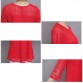 Soperwillton 3/4 Sleeve Lace Blouse Hollow Out Women Summer Blouses Elegant Shirts Loose O-Neck Mesh Shirt Plus Size M-5XL #B75332656654896