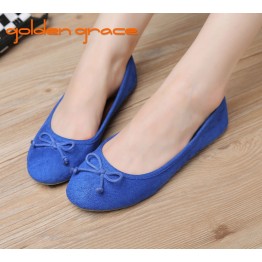 Spring/Autumn New Arrival Fashion 2017 Solid Style Women Single sandals Flat Heel  Ballet Work Flats Shoes Woman lady
