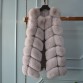 Super warm winter real fox fur vest elegant lady fashion fur clothing genuine fur coat free shipping