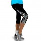 TOIVOTUKSIA Women Leggings Capris Printed Black Milk Clzas deportivas mujer Capri Summer 7 Leggins32490566651