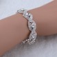 TOUCHEART Crystal Bracelets For Women Femme Silver color Charm Bracelets Bangles Wedding Jewelry With Stones 2017 SBR140169