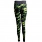 Thermal camouflage fitness pants style of tall waist side zipper decoration first choice panty elastic ms personality