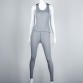 Vertvie 2 Pieces Yoga Sets Letter Print Crop Top Shirts + Slim Legging Fitness Pants Sports Sets Gym Running Clothing For Women