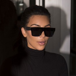 VictoryLip Square Celebrity Italy Brand Designer famous Kim Kardashian Sunglasses Lady UV400 Women Men Sun Glasses 50S Female