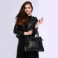 WANU Leather Women Handbag, Sheepskin  Female Shoulder Bags Black Fashion Totes Top-handle Crossbody Bag For Wife Ladies Mother