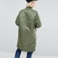 Winter long jackets and coats 2017 spring female coat casual  military olive green bomber jacket women basic jackets plus size32779961048