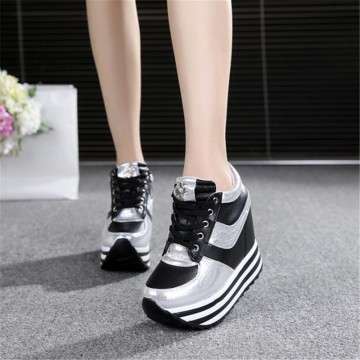 Woman shoes high heels platform casual Free shipping of wedge casual shoes Fitness Shoes the 2017 new fashion casual women shoes