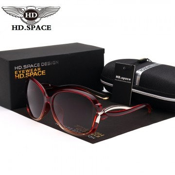 Women 's new polarized sunglasses classic fashion big sunglasses driving mirror lunettes de soleil femme luxe marque LM005