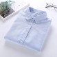 Women Blouse 2016 New Casual BRAND Long Sleeved Cotton Oxford White Shirt Woman Office Shirts Excellent Quality Blusas Lady32761101431