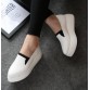 Women Casual shoes Cow Split leather Pointed Toe Loafers Autumn Breathable Flats 2/5