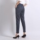 Women Striped Overalls Slim Autumn Summer Bottom Suspender Trousers Ankle-Length Female High Waist Loose Casual Long Pants