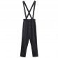 Women Striped Overalls Slim Autumn Summer Bottom Suspender Trousers Ankle-Length Female High Waist Loose Casual Long Pants
