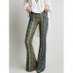 Women Summer Pants Vintage Casual Bell Bottom Pants Paisley Print Lounge Stretch Hippie Boho Trousers 2016 Hot Selling