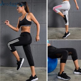 Women Yoga Pants Sport Fitness Running Tights Quick Drying Compression Trousers Gym Slim Legging Active Wear Women Legging