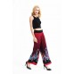 XiayingSmille 2017 Spring Summer Fashion All-match Women Printing Wide Leg Female High Waist Ankle-Length Pants Fitness Trousers