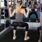 YEL New GYM Women Sport Suit Fitness Tights Set Quick Dry Compression Vest Workout Tracksuit Clothes Top 3/4 Leggings Yoga Set