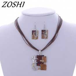 ZOSHI Fashion African Jewelry Set 2017 Nigerian Wedding Jewelry Sets for Brides Party Rope Bridal Jewelry Sets Summer Jewelry