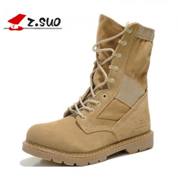Z. Suo Leather suede women boots Outdoor women boots botas women winter shoes ZS98832753071995
