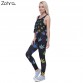 Zohra New Arrival Legging Color Weeds Printed leggins for Women Fashion leggings Sexy Slim legins Women Pants 100% Brand New  