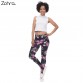 Zohra New Women Leggings Retro Roses Printing Fitness legging Elegant Sexy Elasticity Leggins High Waist Legins Trouser Pants32761363137