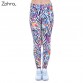 Zohra Women Legging Wild Dots Printed leggins for Women leggings High Waist Legins Woman Pants Stretch Leggings