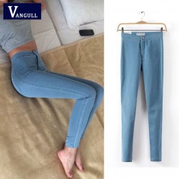 best sale Plus Size Leggings Slim Fitness Women Hip Push Up High Waisted Elastic Pants Sexy Pencil Stretch Jeans Skinny leggings